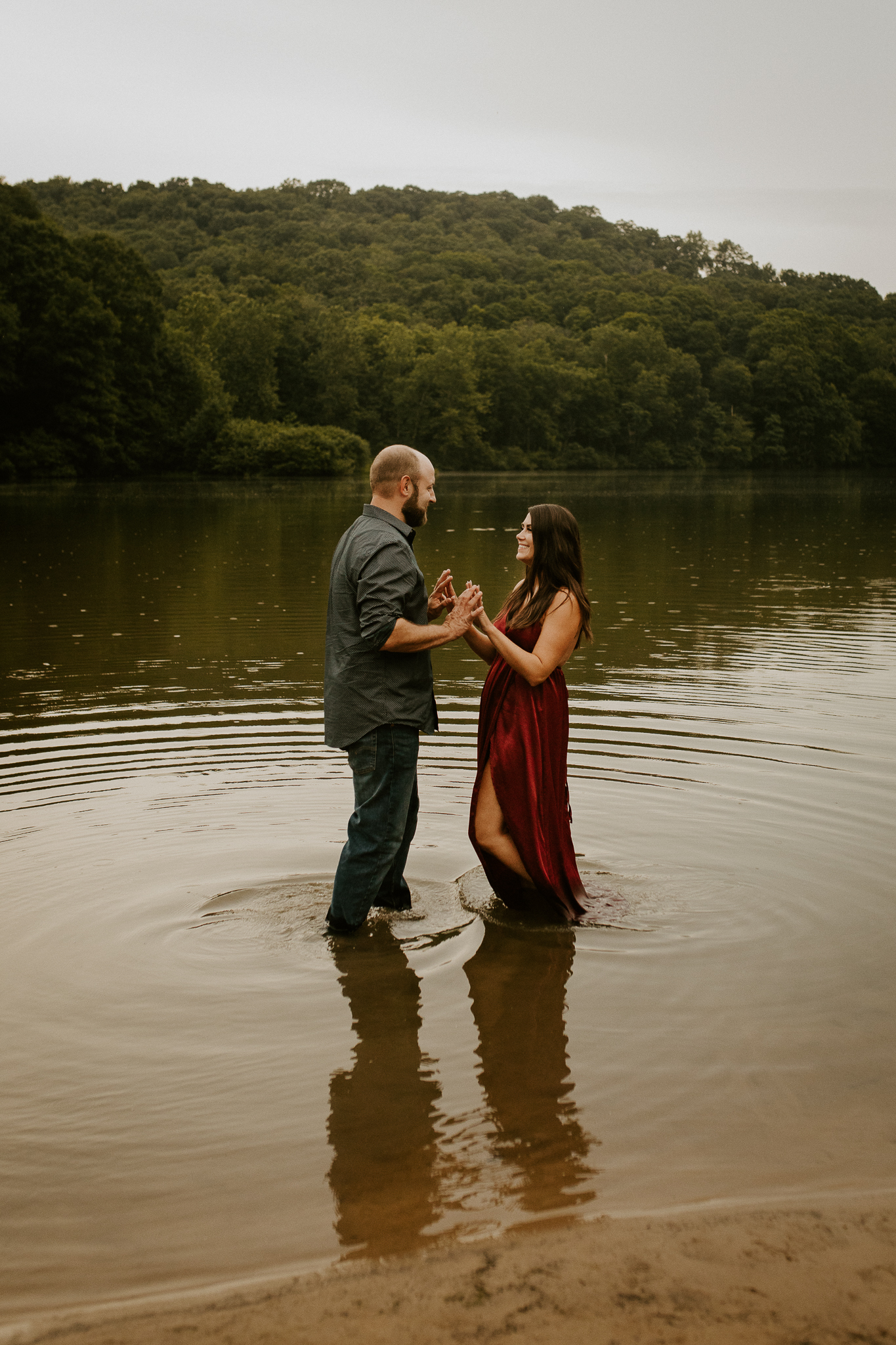 Water engagement session