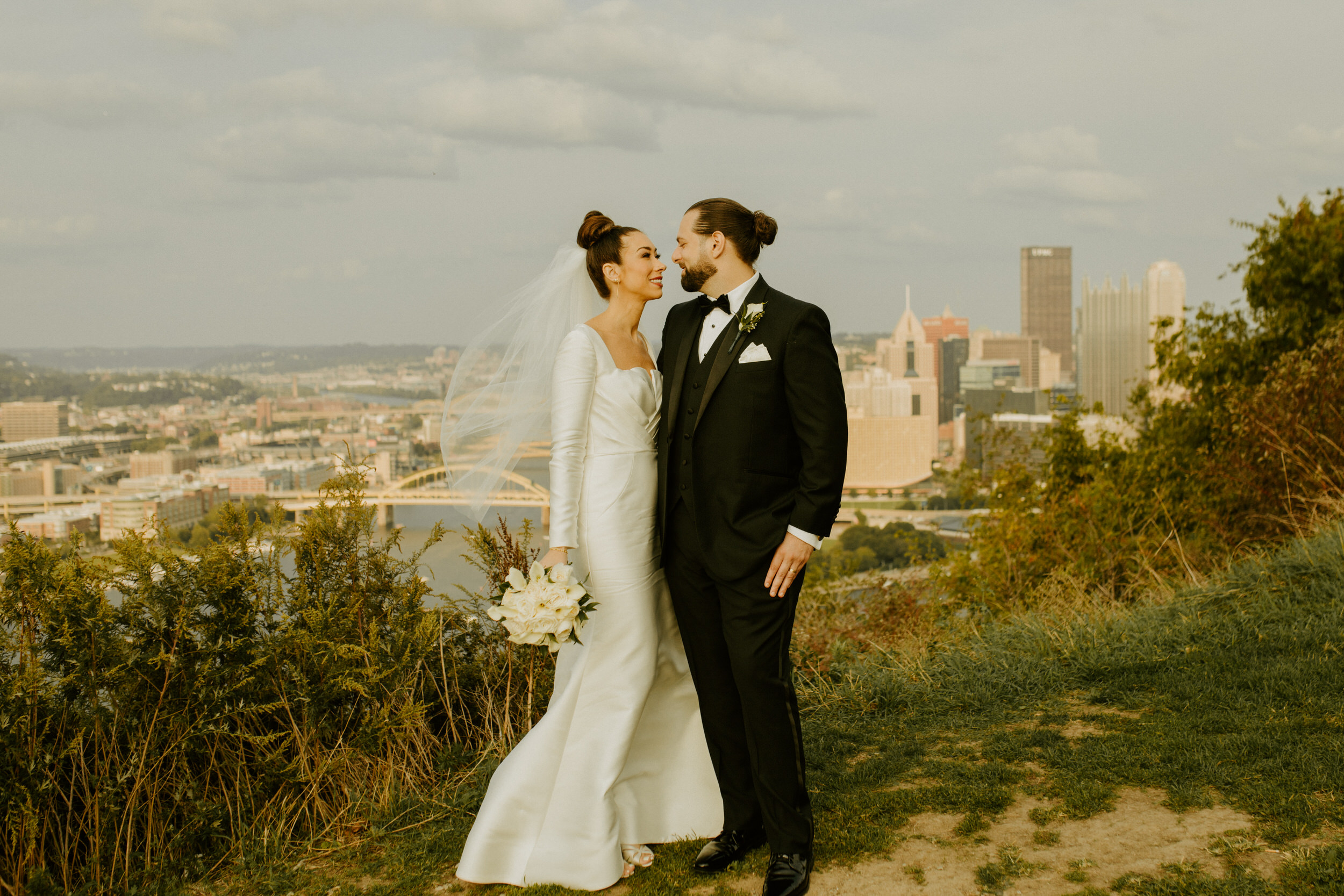 Pittsburgh wedding photography Mount Washington