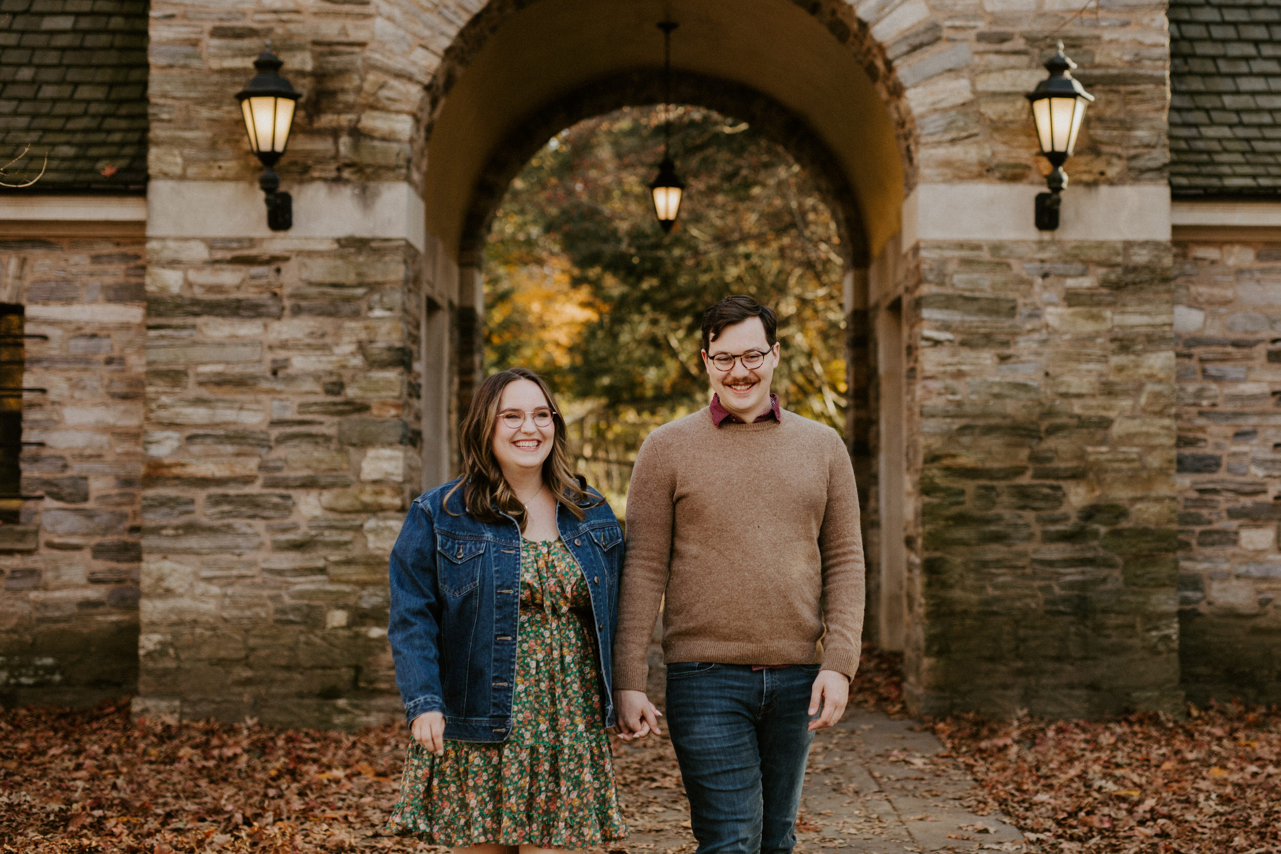 Frick Park engagement session pittsburgh