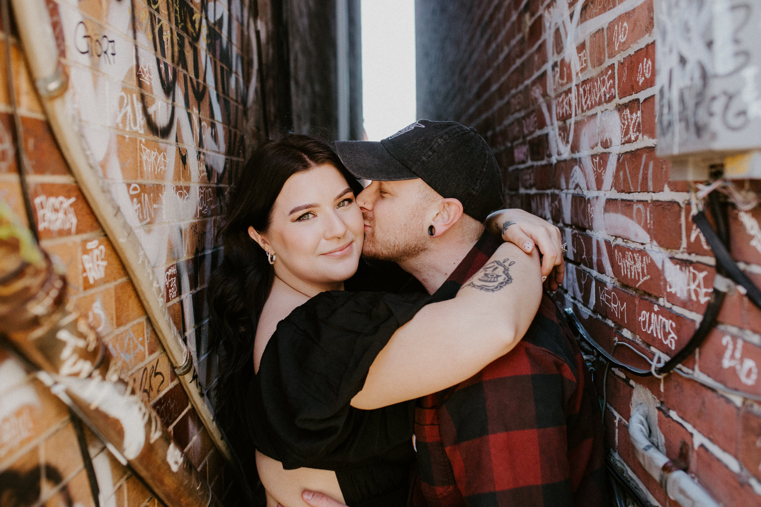 Grungy Engagement Session