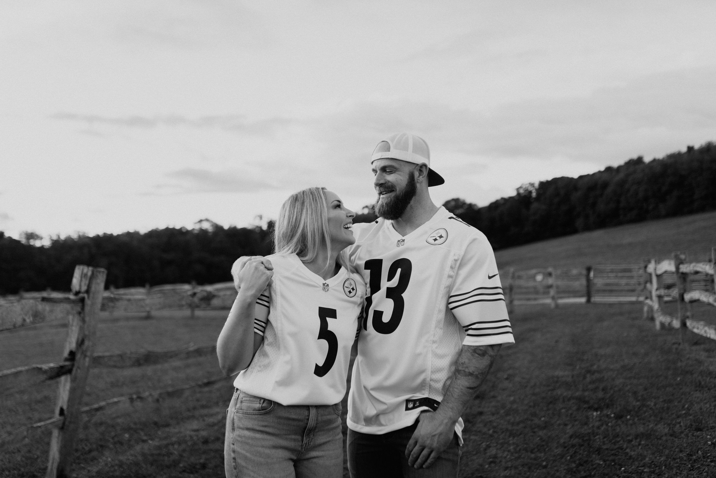 steelers engagement session