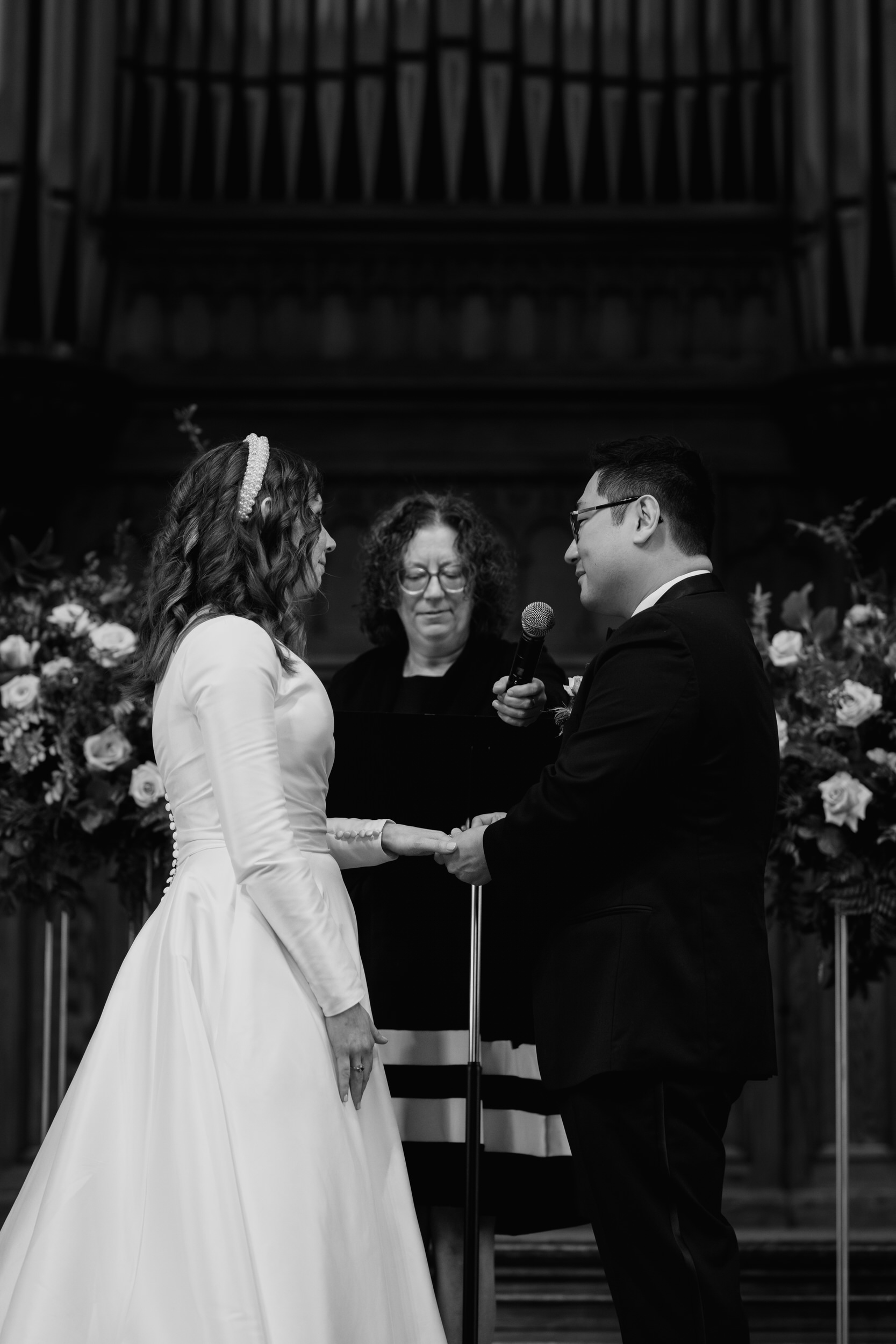 bride and groom vows