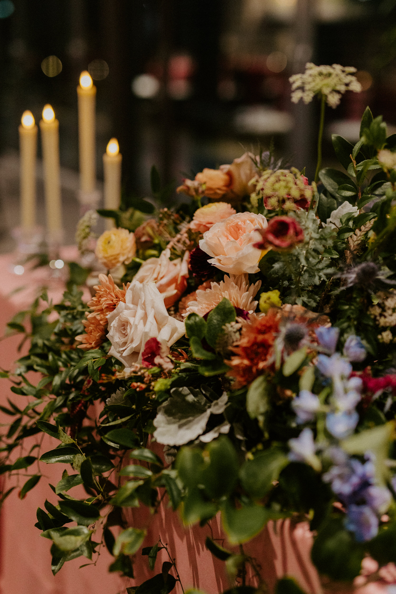 florals at pittsburgh wedding
