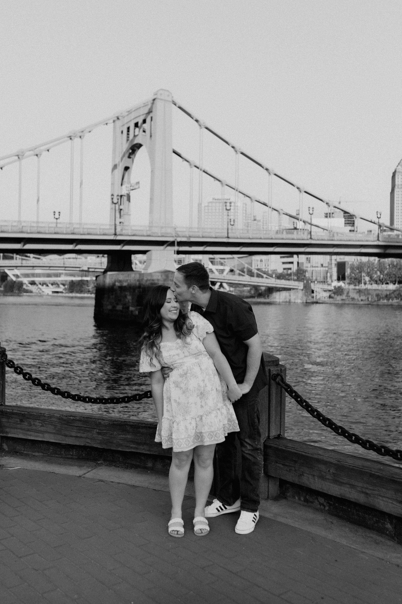 Pittsburgh North Shore Engagement Session