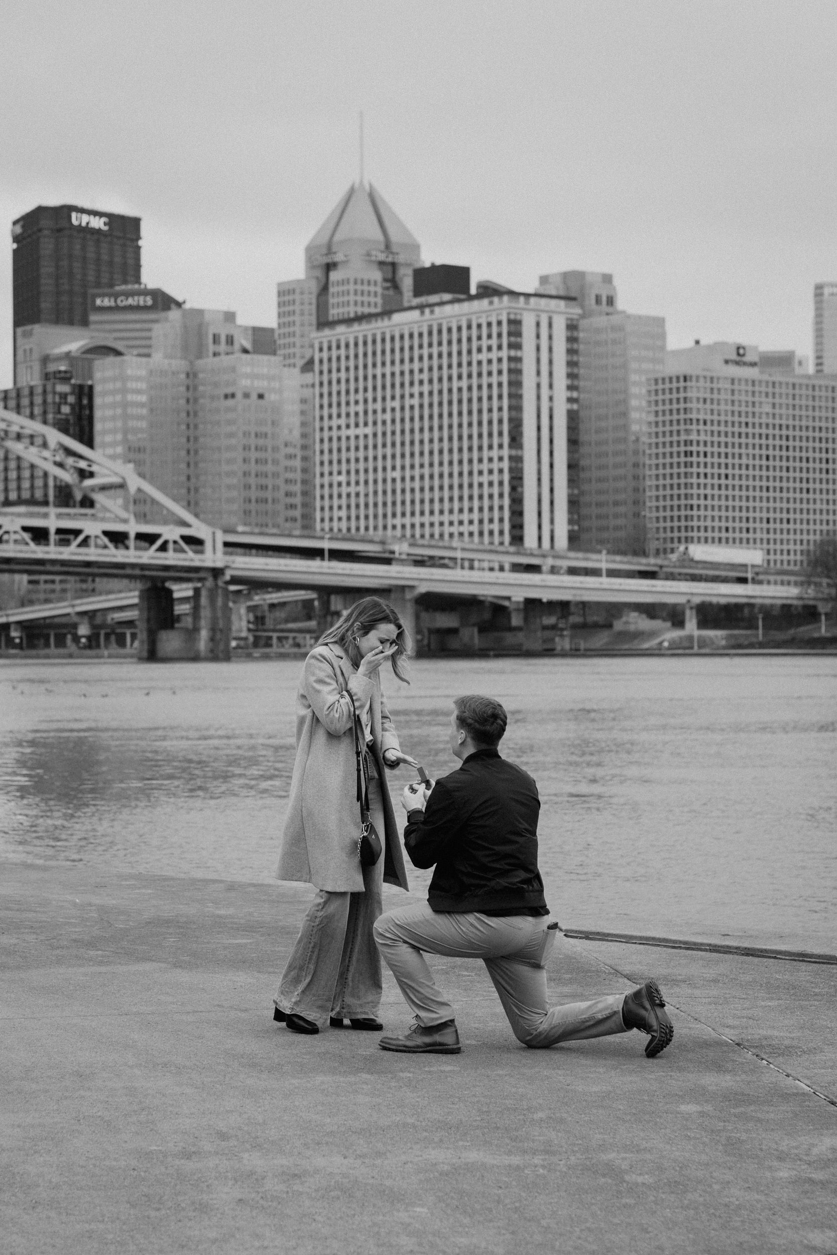 Surprise engagement in pittsburgh