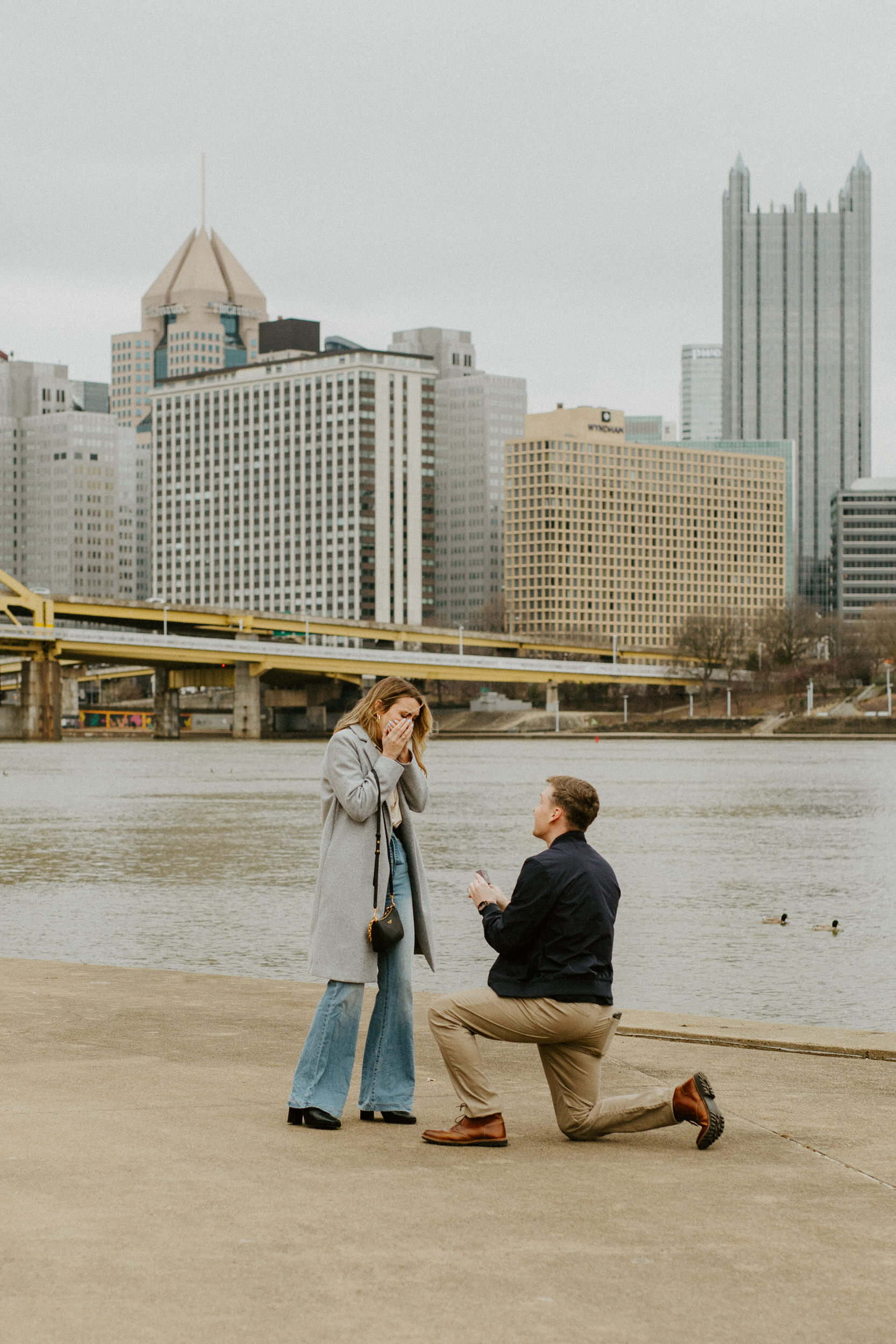 Pittsburgh proposal engagement photos